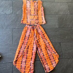 Vintage Utzpin Guatemalan co cord set